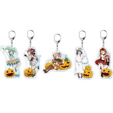 Puella Magi Madoka Magica the Movie: Rebellion Halloween Keychain Set