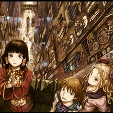 Yoshitoshi ABe 20th Anniversary Tapestry - City of Celebration: Night
