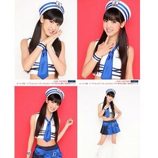 Morning Musume。'15 Fall Concert Tour ~Prism~ Haruna Iikubo Solo 2L-Size 4-Photo Set B