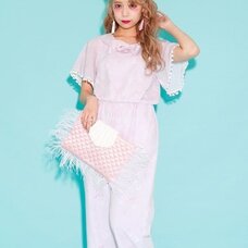 Swankiss Mermaid Print Overalls