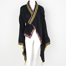 Ozz Oneste Yagasuri Kimono-Style Cardigan