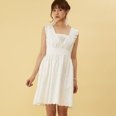 Honey Salon Flower Embroidery Dress