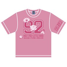 The King of Games Kirby 25th Anniversary Numbering Pink Kids' T-Shirt w/ Plush Mascot