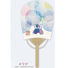 Natsume's Book of Friends Nyanko-sensei Fireworks Oval Fan