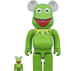 BE@RBRICK The Muppets Kermit the Frog 100% & 400% Set