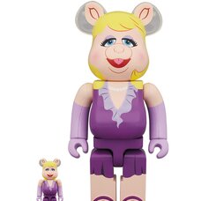 BE@RBRICK The Muppets Miss Piggy 100% & 400% Set