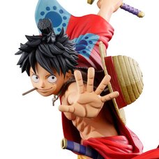 One Piece Banpresto World Figure Colosseum 3 Super Master Stars Piece Monkey D. Luffy: Manga Dimensions
