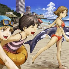 Yoshitoshi ABe 20th Anniversary Signed Premium Art Print - Summer