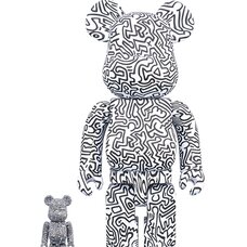 BE@RBRICK Keith Haring Vol. 4 100% & 400% Set