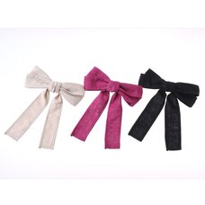 Honey Salon Linen Ribbon Barrette