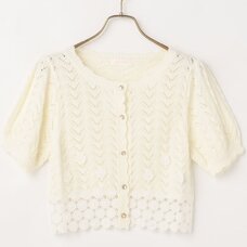 LIZ LISA Sunflower Lace Cardigan