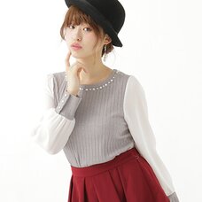 earth music&ecology Pearl Bijou Pullover