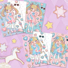 Sweet Lolita Clear File & Postcard Set