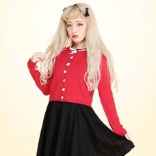 Swankiss Lace-Up Back Cardigan