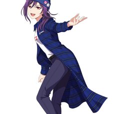 BanG Dream! Girls Band Party! x WEGO 2nd Collab Checkered Long Shirt