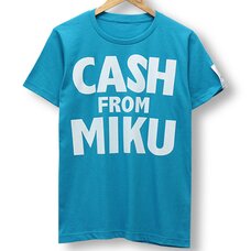 Hatsune Miku Cash from Miku Blue T-Shirt