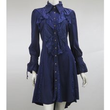 Ozz Oneste Cascading Lace Long Blouse