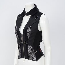 Ozz Oneste Dragon Embroidered Vest