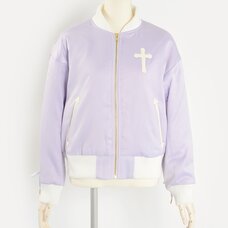 E Hyphen World Gallery BonBon Lace-Up Cross Blouson