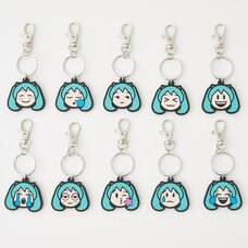 Miku Moji Rubber Strap
