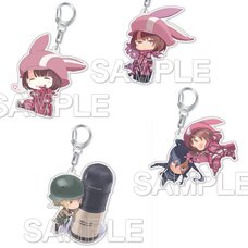 Sword Art Online Alternative: Gun Gale Online Acrylic Keychain Collection