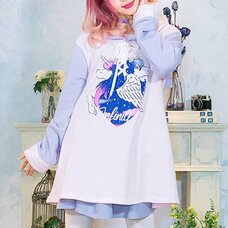 LISTEN FLAVOR Starry Unicorn Sailor Dress