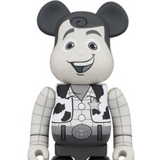 BE@RBRICK Toy Story Woody Black & White Ver. 400%