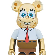 BE@RBRICK SpongeBob Gold Chrome 1000%