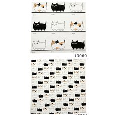 Three Cat Siblings Small Furoshiki Wrapping Cloths