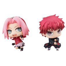 Chimi-Mega Buddy Series Naruto Shippuden Sakura Haruno & Sasori Set w/ Bonus
