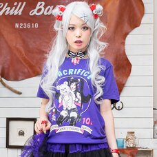 LISTEN FLAVOR Vampire Girl Anniversary T-Shirt