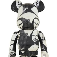 BE@RBRICK Andy Warhol Double Mona Lisa 1000%