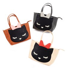 Pooh-chan 2-Way Mini Tote w/ Ribbon Pouch