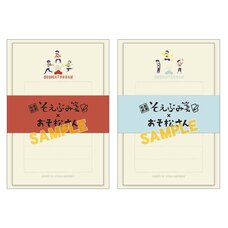 Osomatsu-san Yuru Palette Petite Letter Set Collection