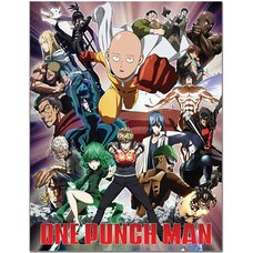 One-Punch Man Group Sublimation Throw Blanket
