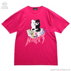 LISTEN FLAVOR Danganronpa V3: Killing Harmony Monokuma & Monokumas NDRV3 Big T-Shirt