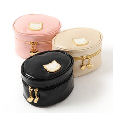 Pooh-chan Embossed Enamel Vanity Case