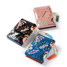 FLAPPER Sukajan Embroidered Pass Case