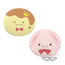 IDOLiSH 7 Big Soft Plush Cushion ~Monster King Pudding & Kinako~
