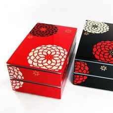 Square 2-Tier Bento Box