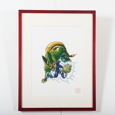 Akira Toriyama Reproduction Art Print - Dragon Ball: The Complete Edition 26