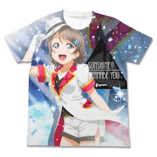 Love Live! Sunshine!! You Watanabe Mirai Ticket Ver. White Graphic T-Shirt