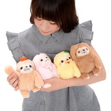 Namakemono no Mikke Nakayoshi Sloth Plush Collection (Standard)