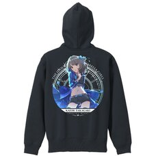 The Idolm@ster Cinderella Girls Kaede Takagaki Full-Color Black Hoodie