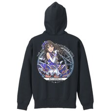 The Idolm@ster Cinderella Girls Rin Shibuya Full-Color Black Hoodie