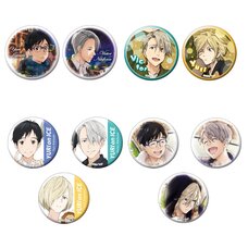 Yuri!!! on Ice Badge Sets