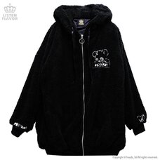 LISTEN FLAVOR Bear "The Destroyer" Boa Blouson