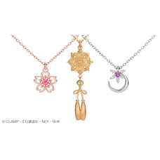 Cardcaptor Sakura Silver Necklace Collection