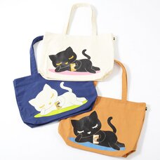 Osumashi Pooh-chan Relaxing Pooh-chan Tote Bags