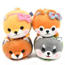 Tsumeru! Mochikko Mameshiba San Kyodai Vol. 2 Dog Plush Collection (Jumbo)